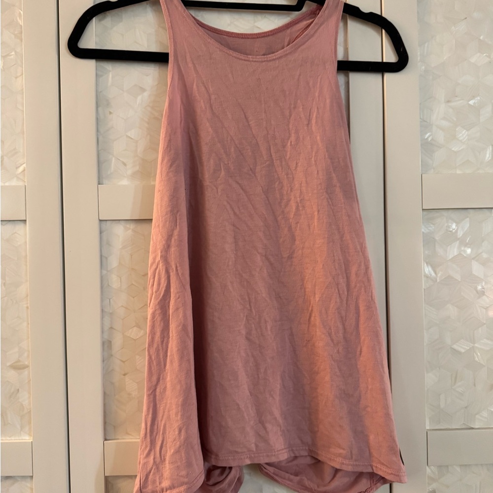 Pink Sleeveless Pure Barre Women's Onzie Top